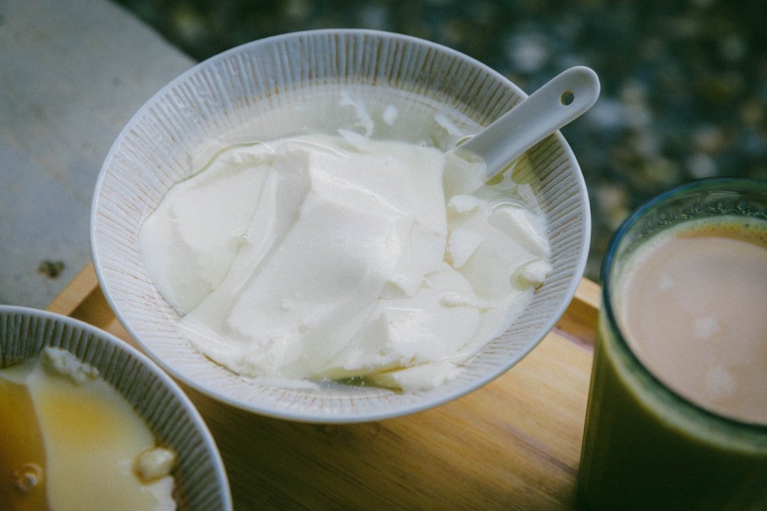 Bowls of fermented dairy similar to mursik Kenya traditional fermented milk served at gatherings