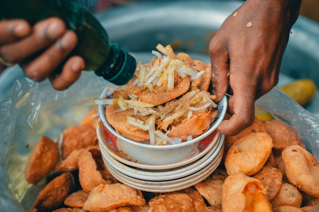Spiced fried potatoes with batter coating — step by step viazi karai recipe from Kenya