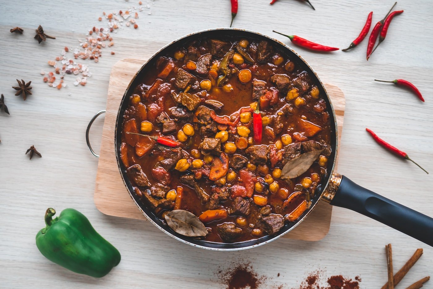 Slow-cooked Kenyan Eid al-Adha goat stew served in a dark bowl